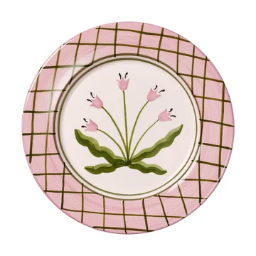 Madelen Möllard Tulip tallerken - Pink, 28 cm - Pick a Poppy