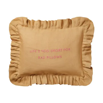 Quote pude - Harvest yellow, 30x40 cm - Pick a Poppy
