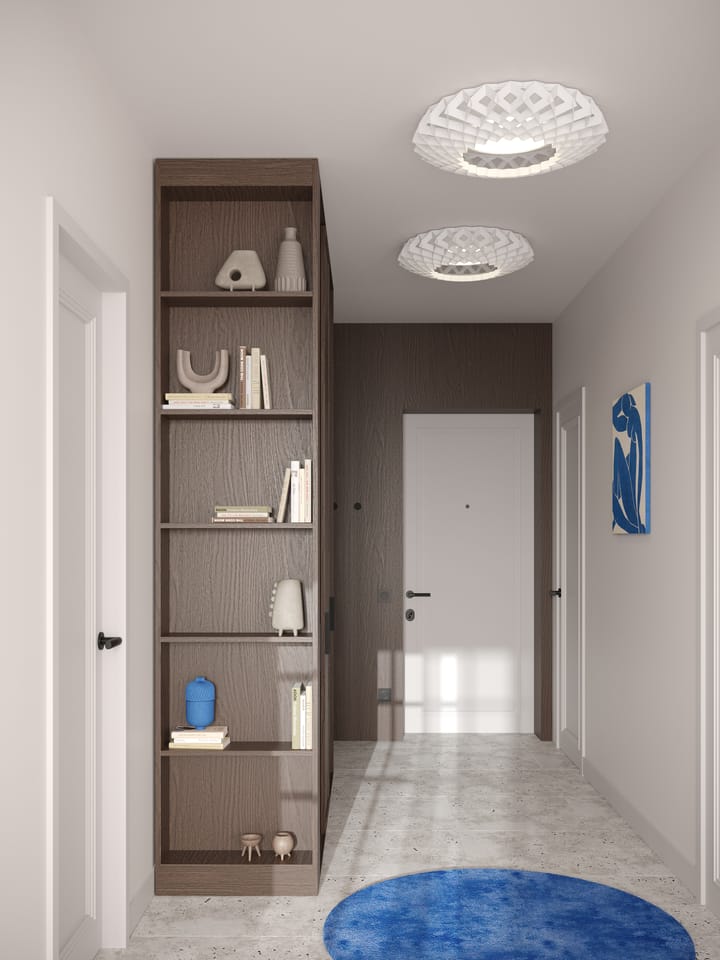 Pilke Signature plafond Ø65 cm, Hvid Pilke