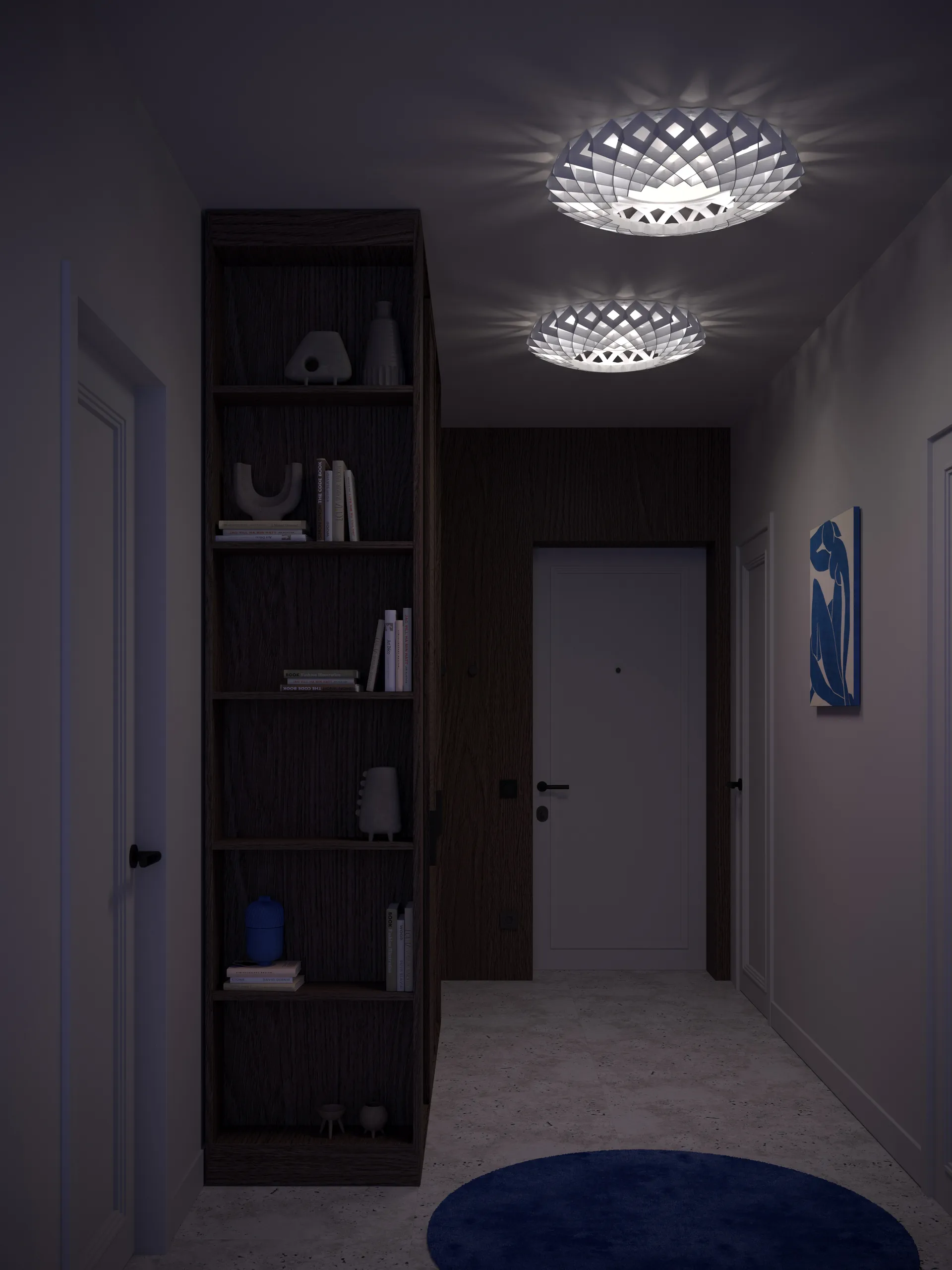 Pilke Signature plafond Ø65 cm, Hvid Pilke