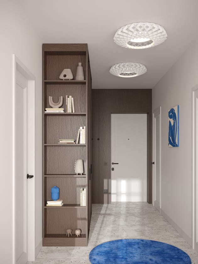 Pilke Signature plafond Ø65 cm, Hvid Pilke
