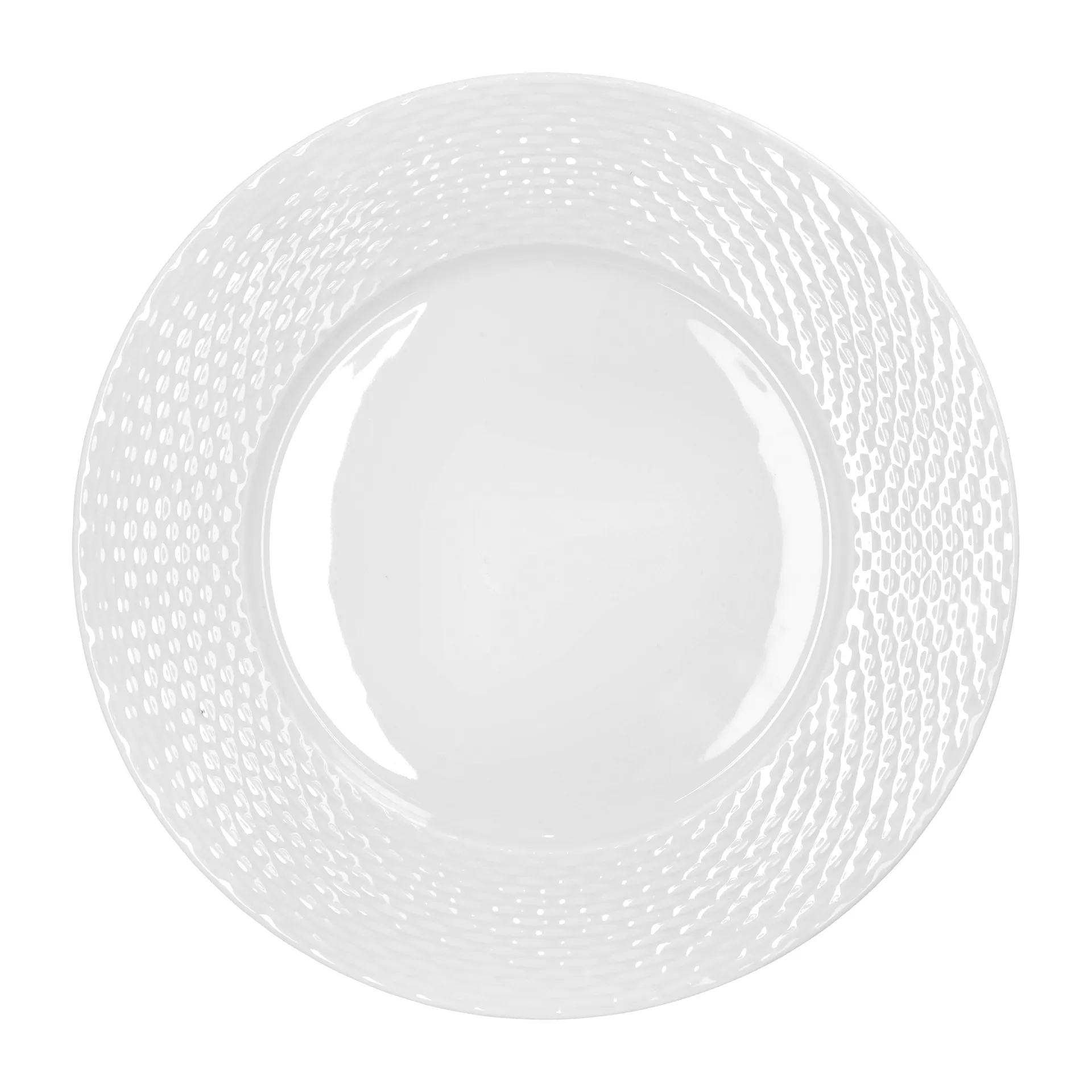 Basket tallerken Ø28 cm, Hvid Pillivuyt