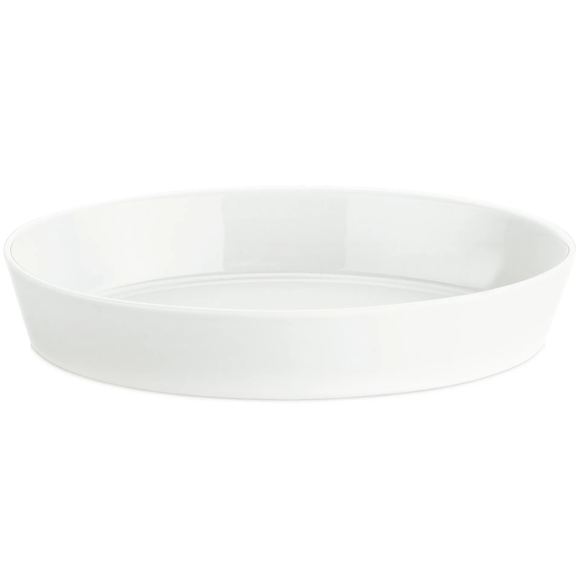 Pillivuyt tallerken, oval, Stor Pillivuyt