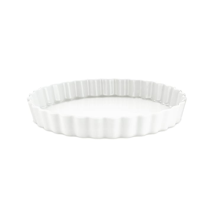 Pillivuyt tærteform, rund, hvid - Ø21 cm - Pillivuyt