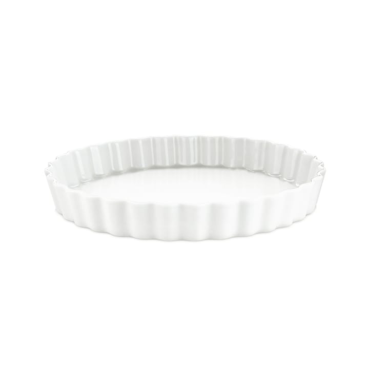 Pillivuyt tærteform, rund, hvid - Ø 24 cm - Pillivuyt