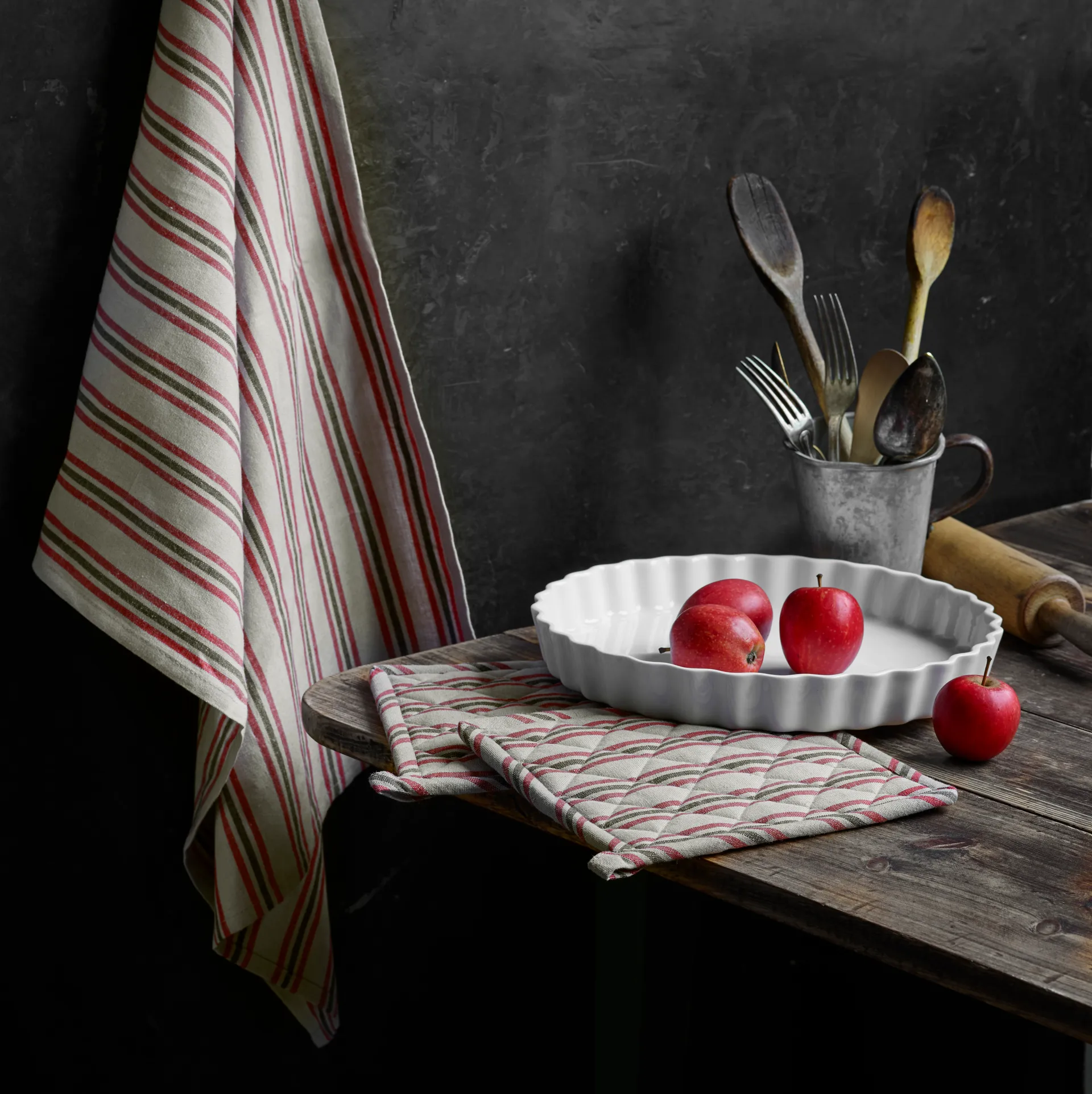 Pillivuyt tærteform, rund, hvid, Ø 25 cm Pillivuyt