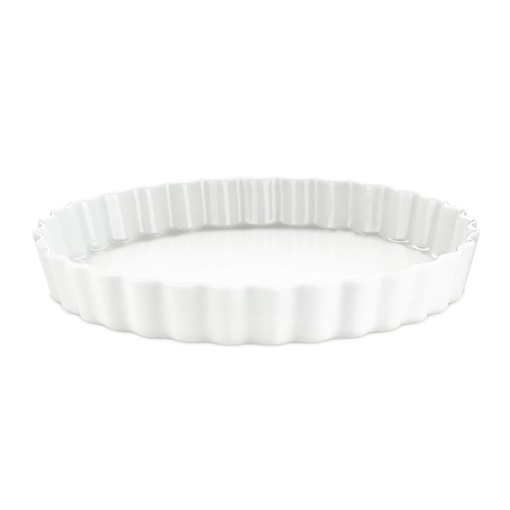 Pillivuyt tærteform, rund, hvid - Ø 27,5 cm - Pillivuyt