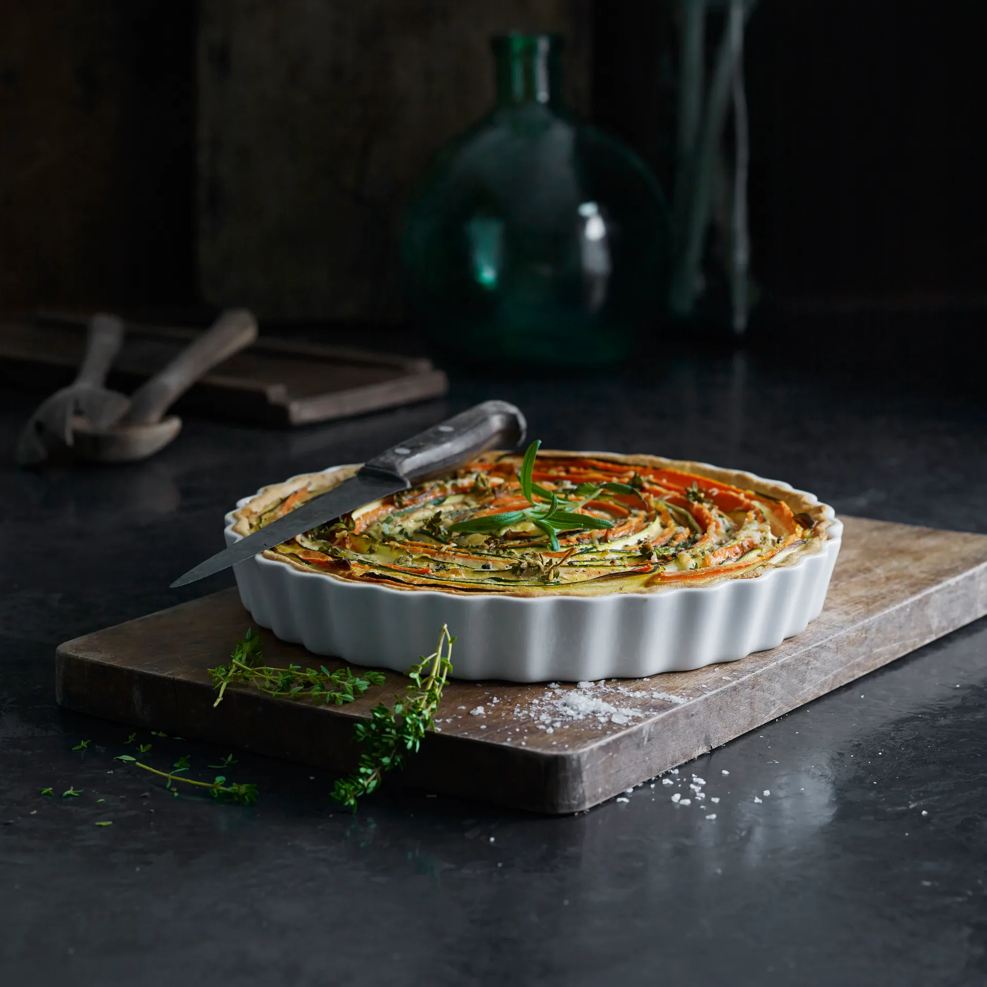 Pillivuyt tærteform, rund, hvid, Ø 27,5 cm Pillivuyt