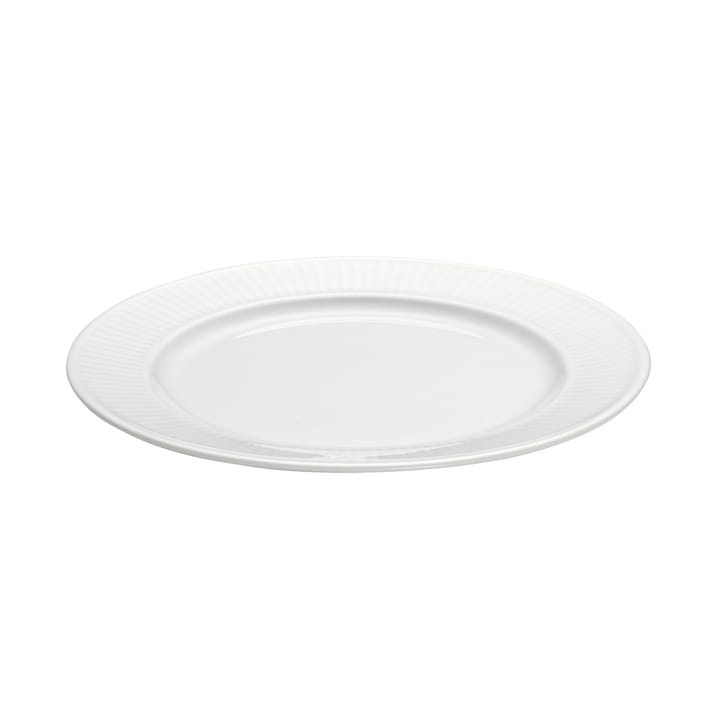 Plissé tallerken Ø 20 cm - Hvid - Pillivuyt