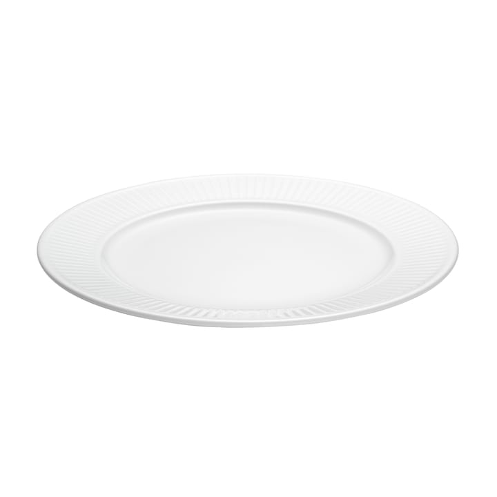Plissé tallerken Ø 22 cm - Hvid - Pillivuyt