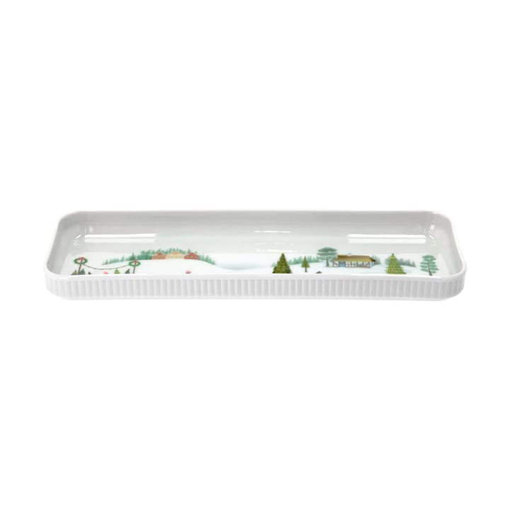 Vinter fad 12x36 cm, Hvid Pillivuyt