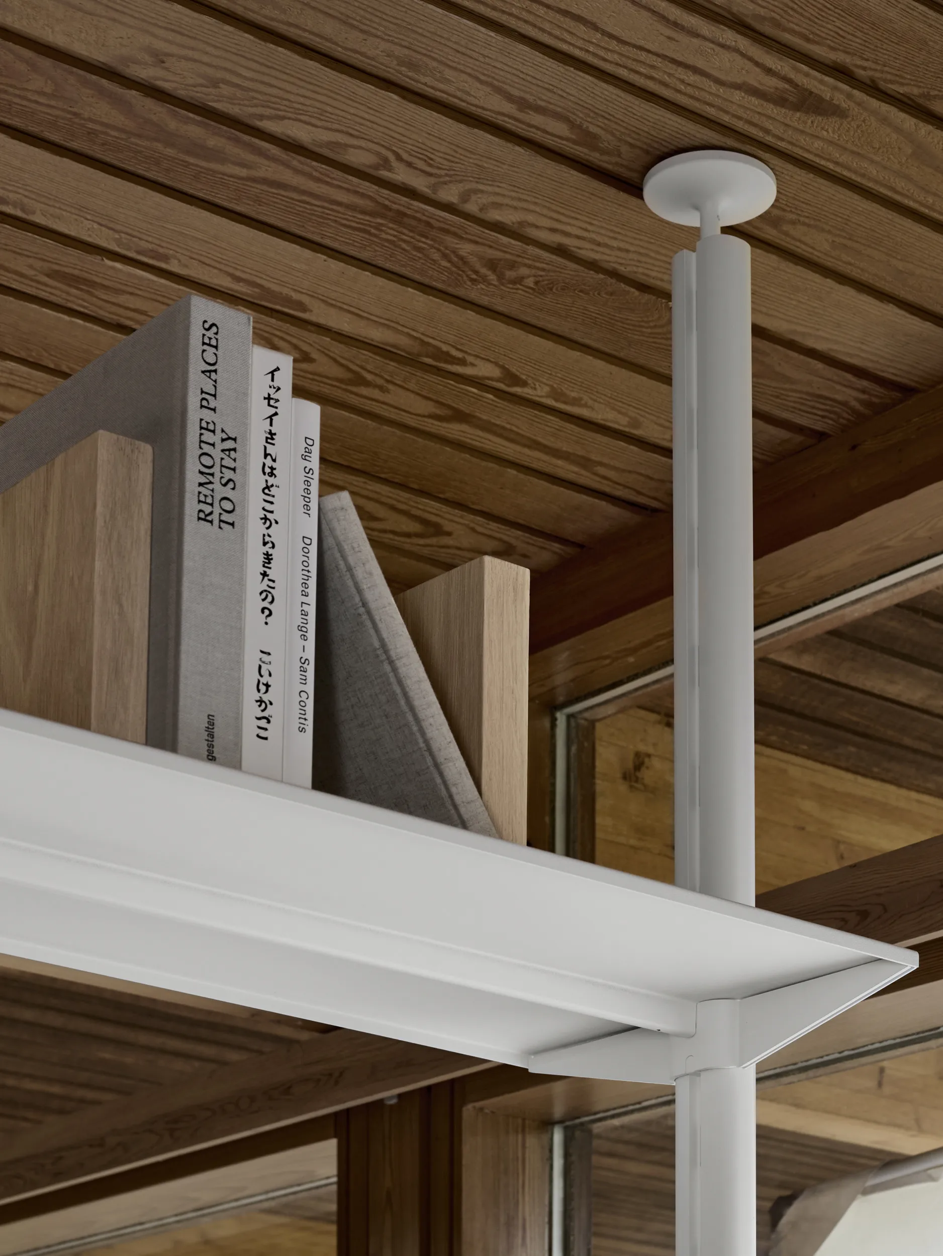 Pira G2 hyldesystem F C A White/Oak 240-247 cm Pira