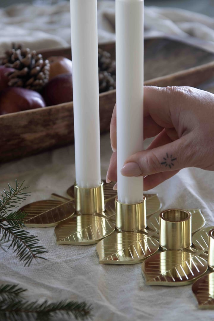 Berså adventslysestage, Guld Pluto Design
