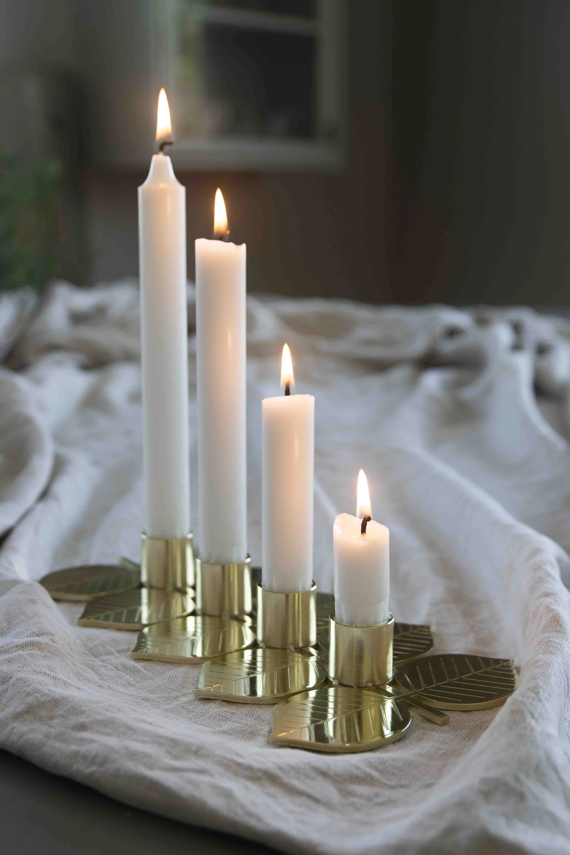 Berså adventslysestage, Guld Pluto Design