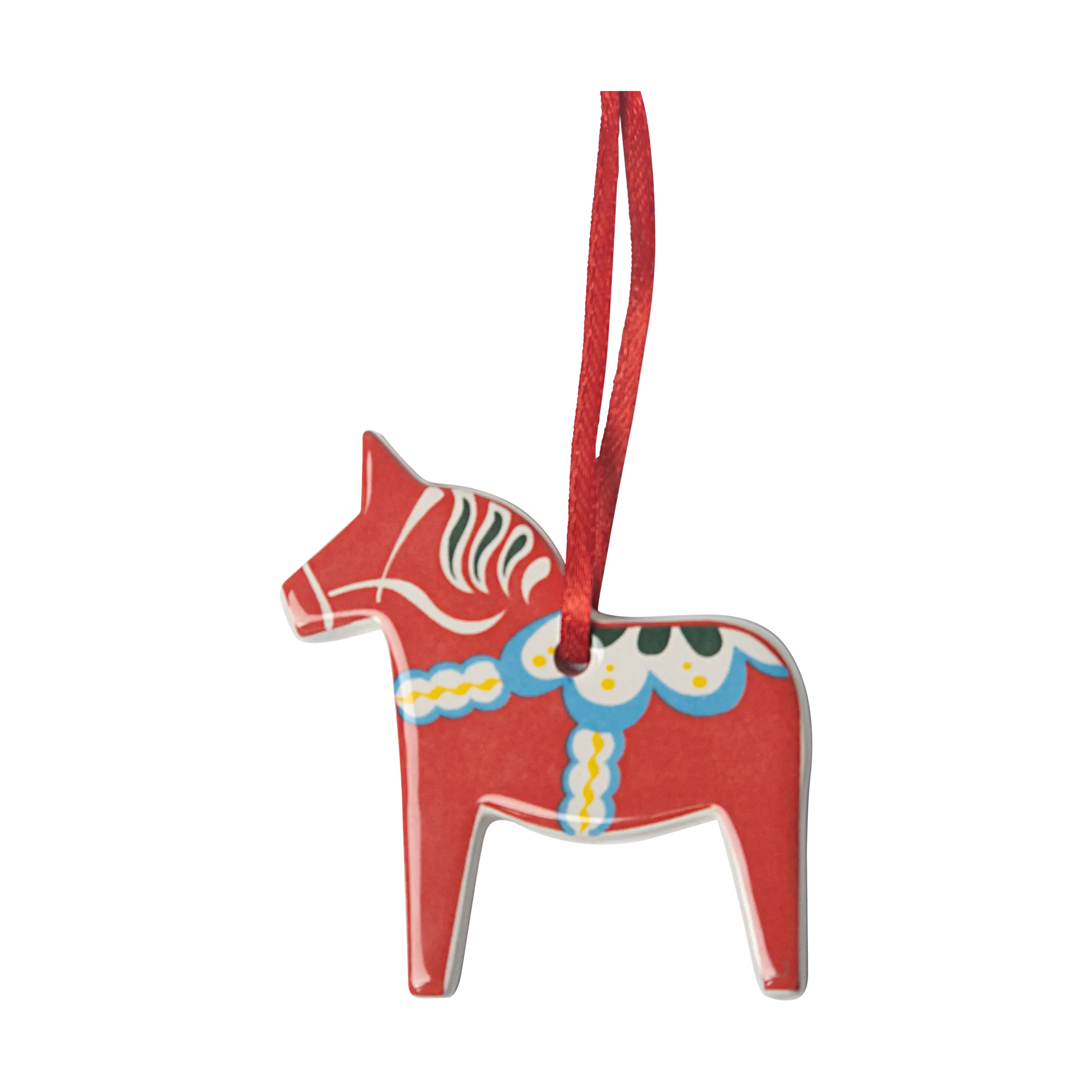 Dalahäst dekorationsvedhæng, Rød Pluto Design