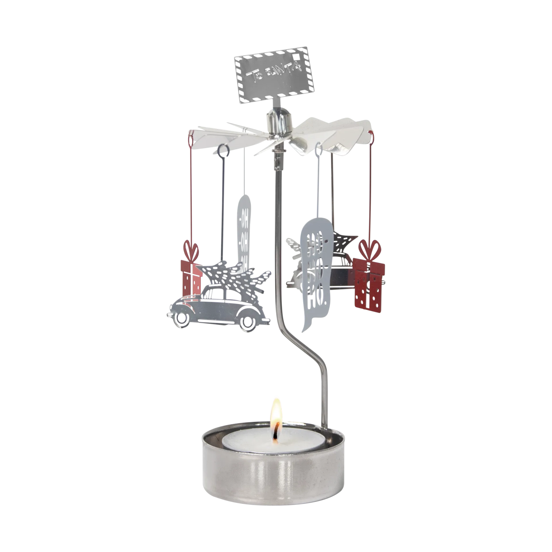 Englespil To Santa, Guld Pluto Design