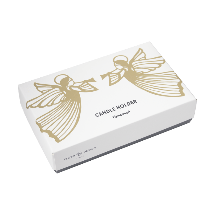 Flying angel lysestage, Guld Pluto Design