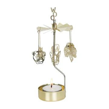 Hundefamilie englespil - Guld - Pluto Design