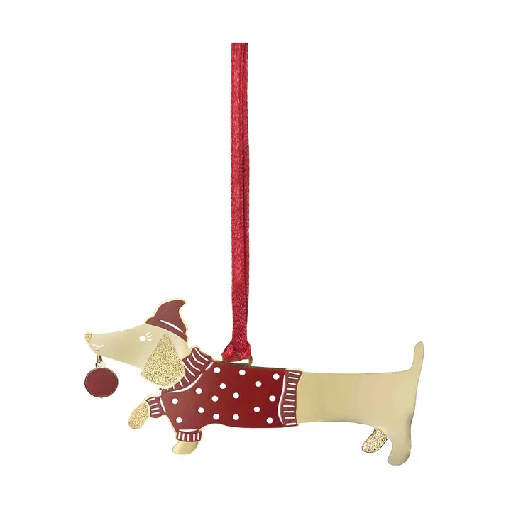 Jolly dog dekorationshængende - Guld - Pluto Design