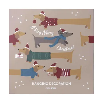 Jolly dog dekorationshængende - Guld - Pluto Design