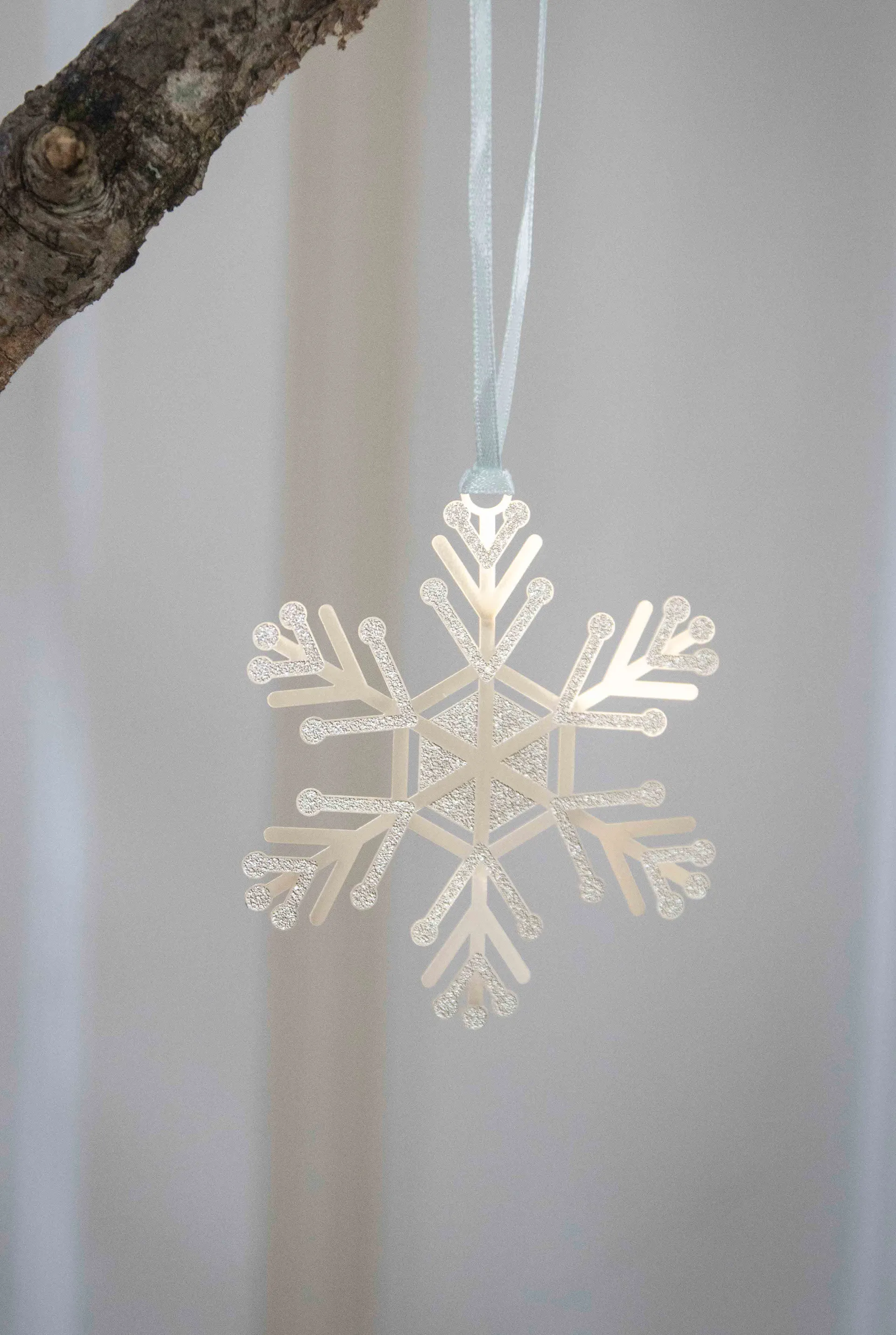 Let it snow dekorationsophæng, Sølv Pluto Design