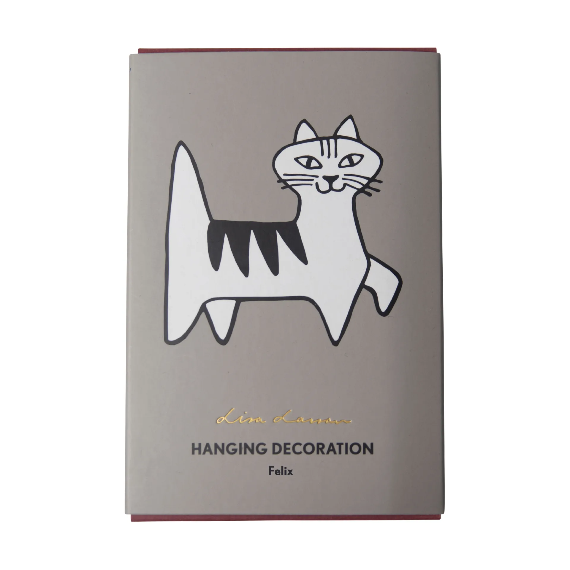 Lisa Larson Felix dekorationsophæng, Guld Pluto Design