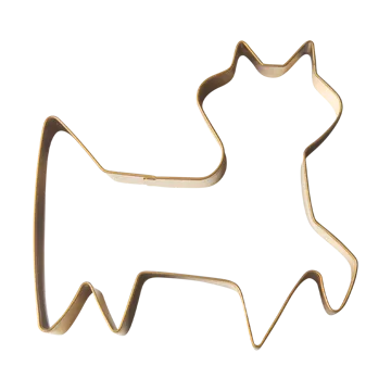 Lisa Larson Felix kageform - Guld - Pluto Design