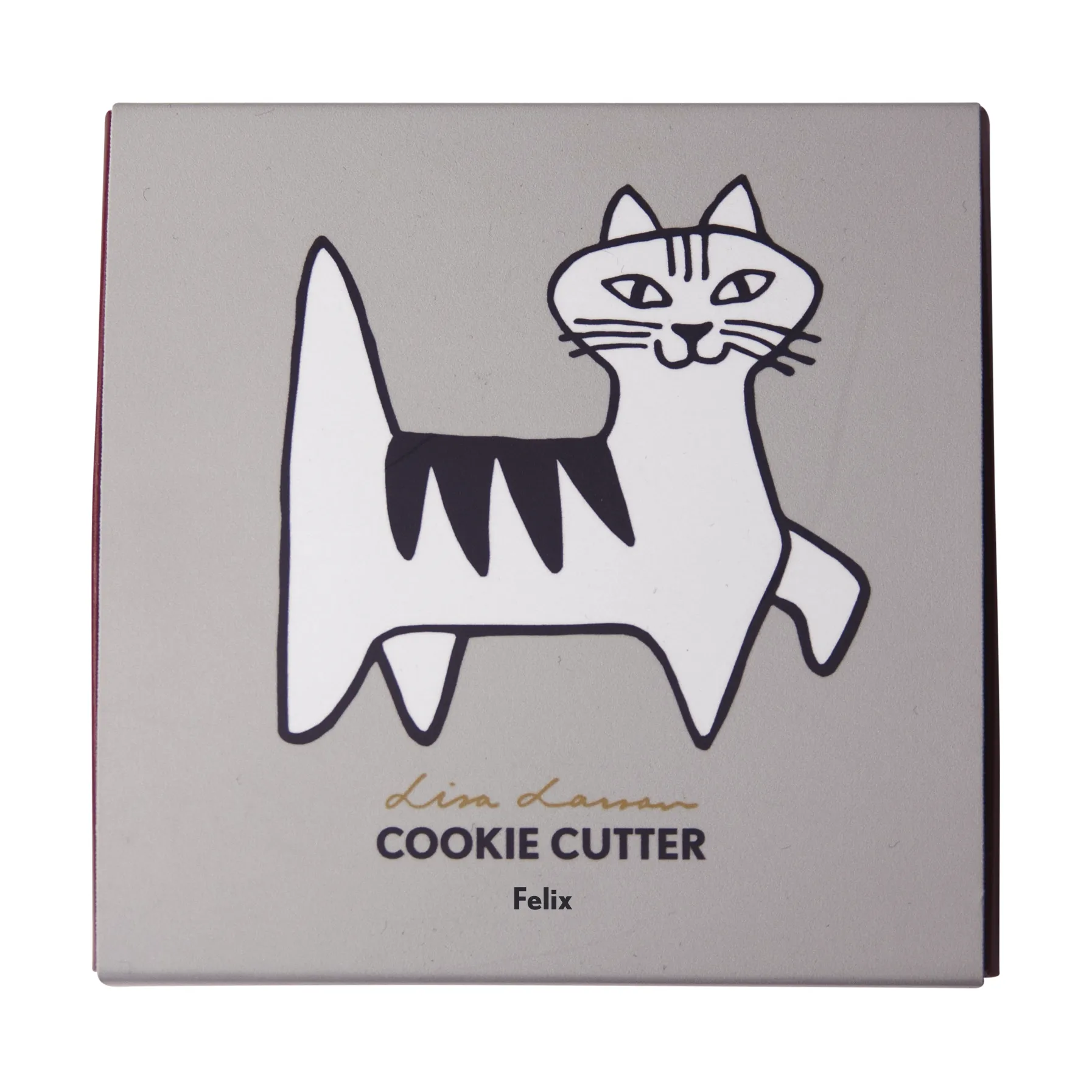 Lisa Larson Felix kageform, Guld Pluto Design