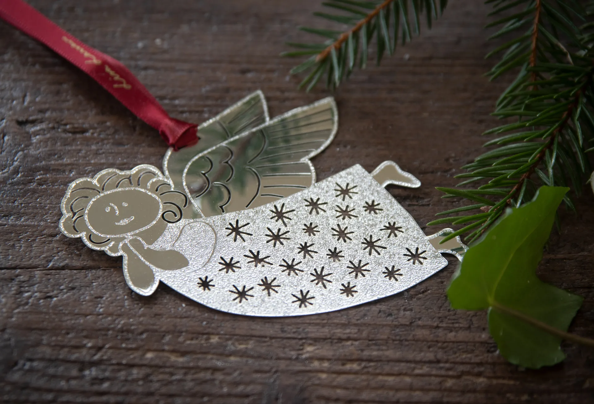 Lisa Larson Hanna dekorationsophæng, Sølv Pluto Design