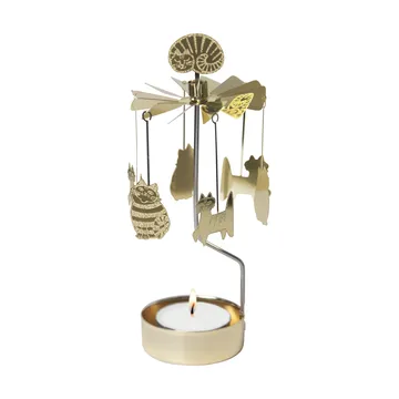 Lisa Larson katte englespil - Guld - Pluto Design