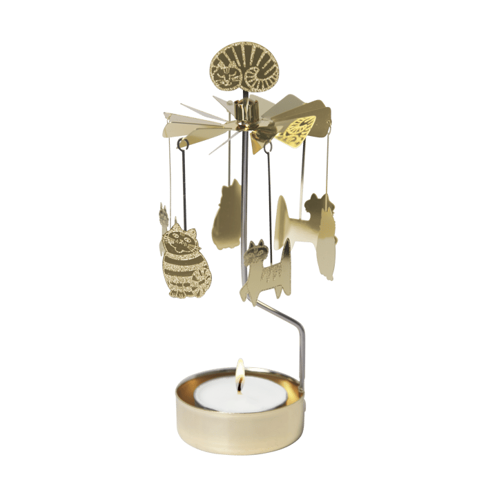 Lisa Larson katte englespil - Guld - Pluto Design