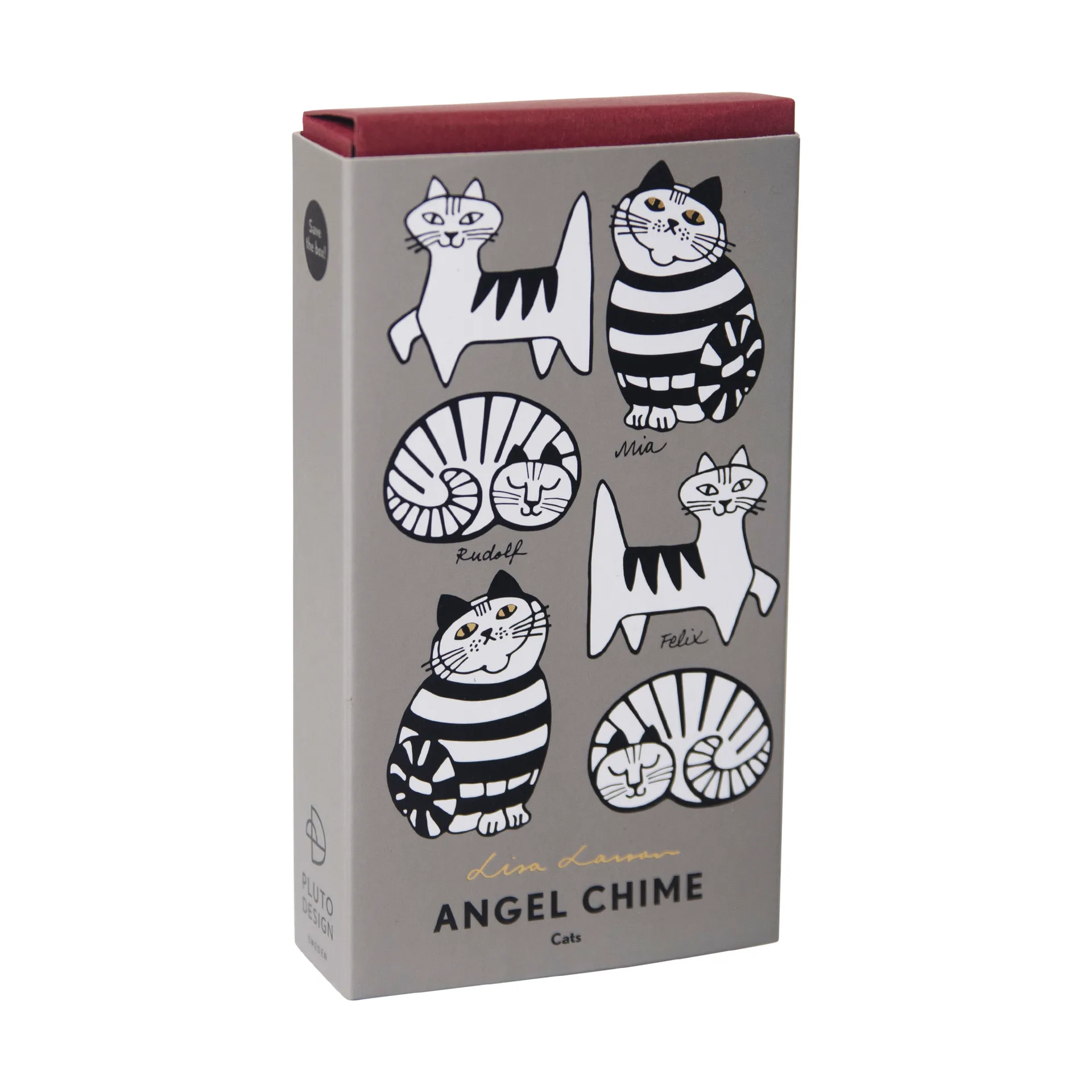 Lisa Larson katte englespil, Guld Pluto Design