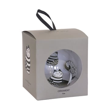 Lisa Larson katte julekugle - White-black - Pluto Design