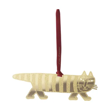 Lisa Larson Mikey dekorationsophæng - Guld - Pluto Design