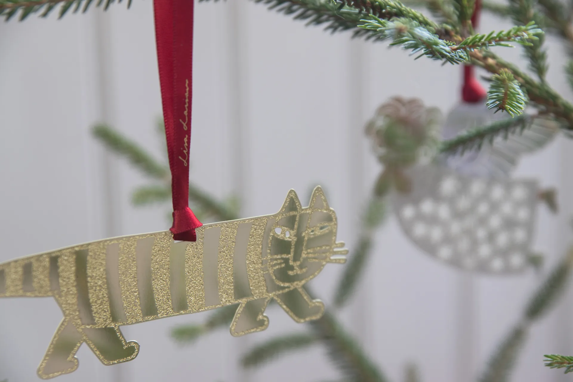 Lisa Larson Mikey dekorationsophæng, Guld Pluto Design