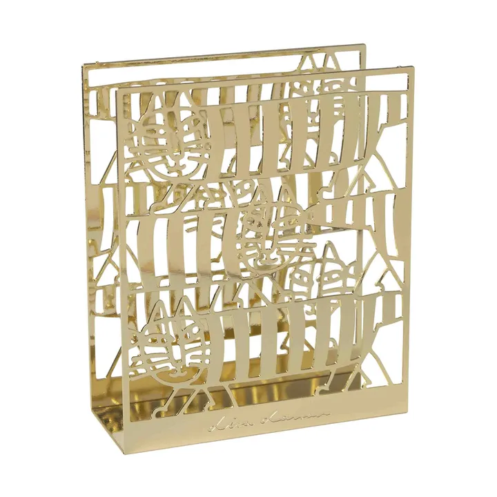 Lisa Larsson Mikey serviettholder - Guld - Pluto Design