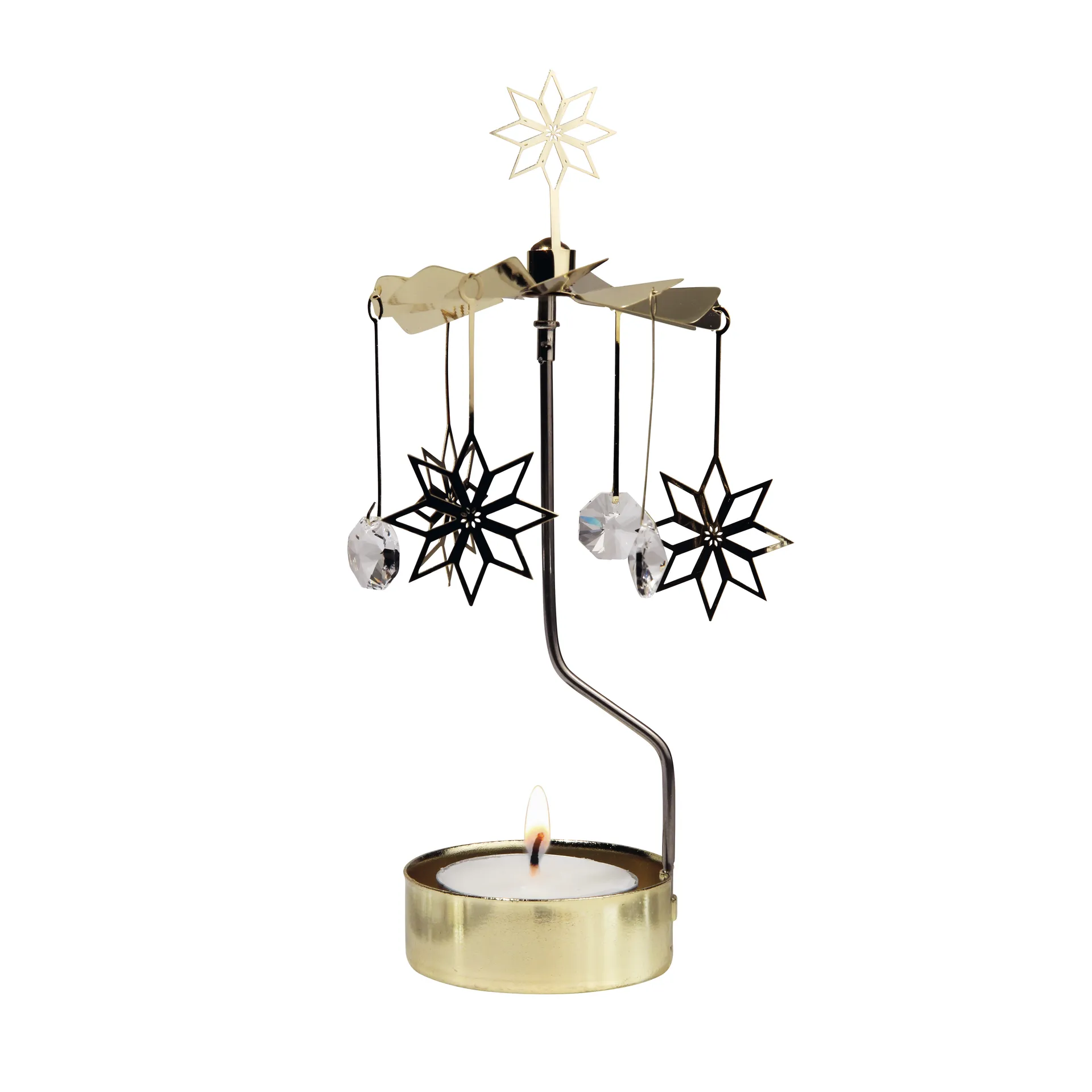 Lysedekoration - krystal, etnisk Pluto Design