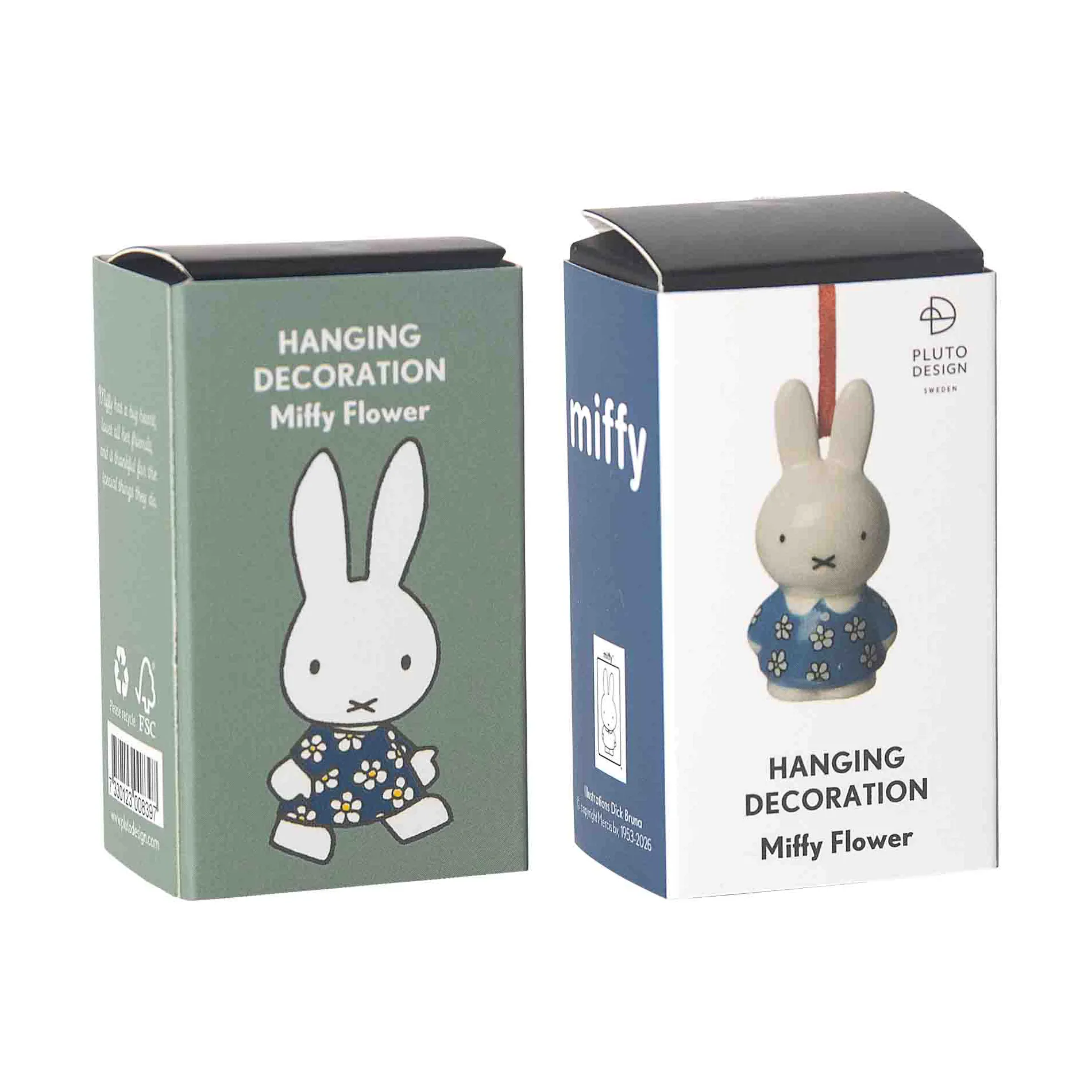 Miffy dekorationsophæng, Miffy flower Pluto Design