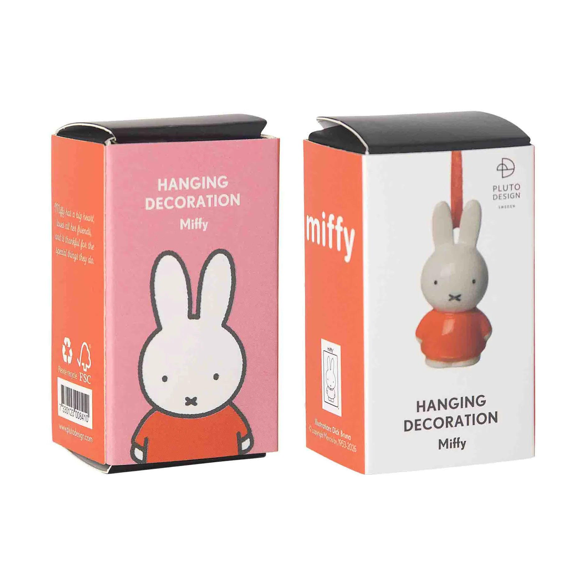 Miffy dekorationsophæng, Miffy Pluto Design