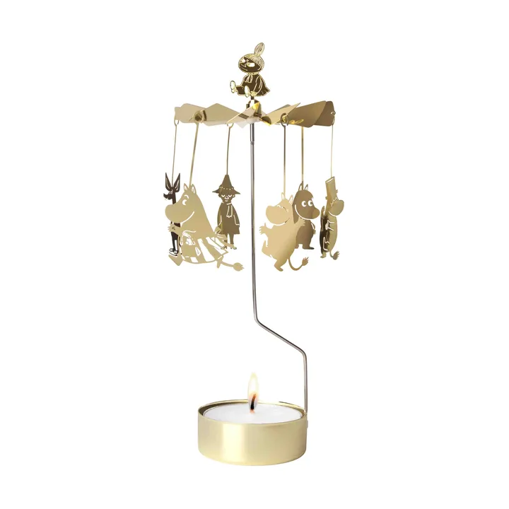Mumi familie englespil XL - Guld - Pluto Design
