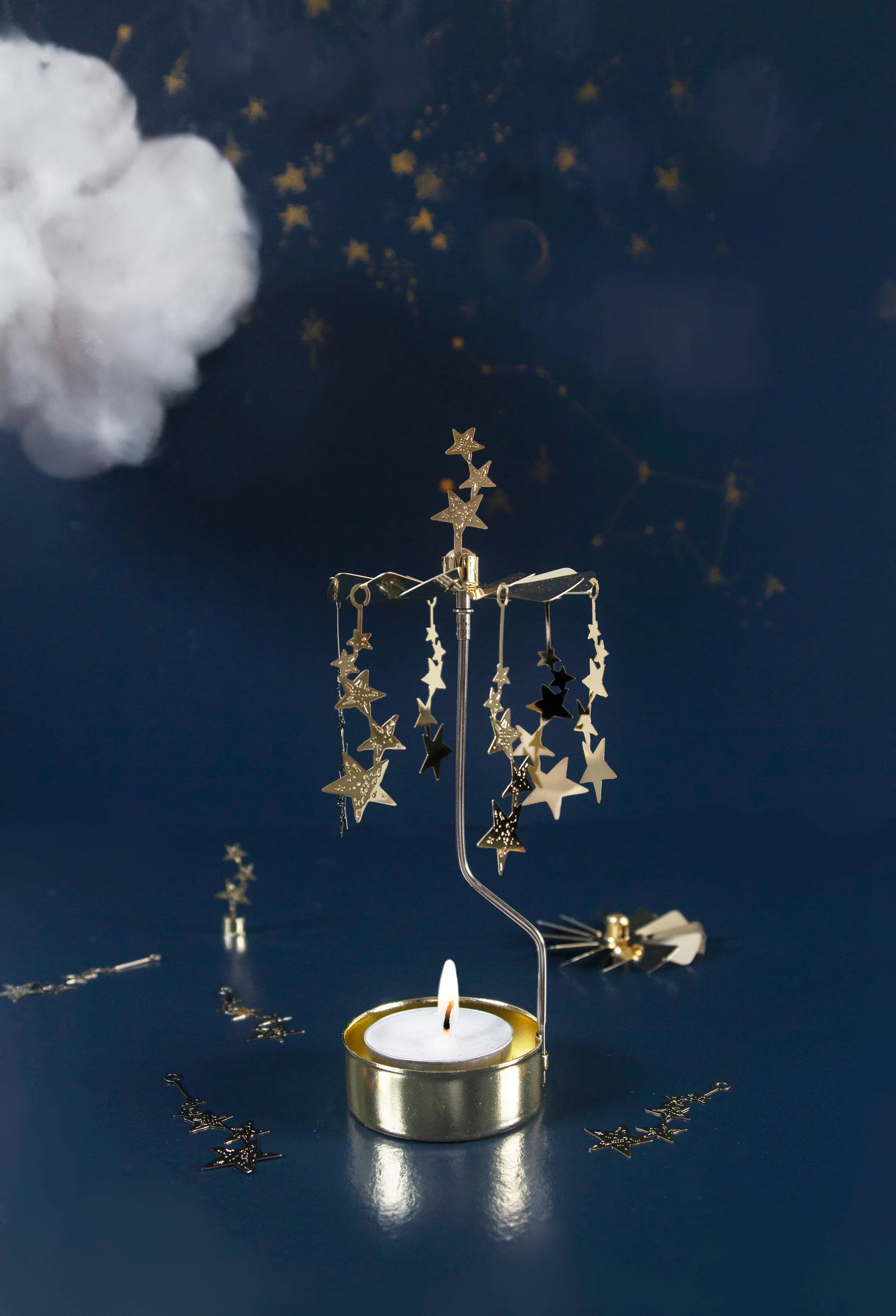 Nattehimmel englespil, Guld Pluto Design
