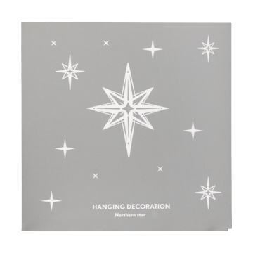 Northern Star L juleophæng - Sølv - Pluto Design
