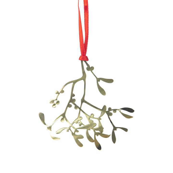 Pluto julepynt metal - Mistelten, guldfarvet - Pluto Design