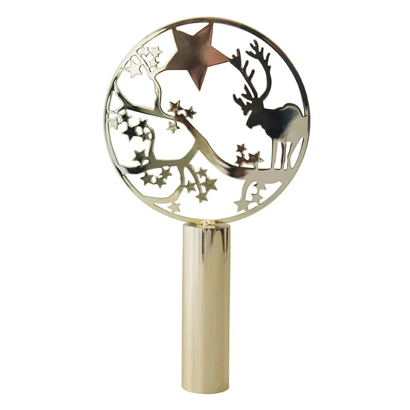 Pluto juletræstop med motiv, Hjort Pluto Design