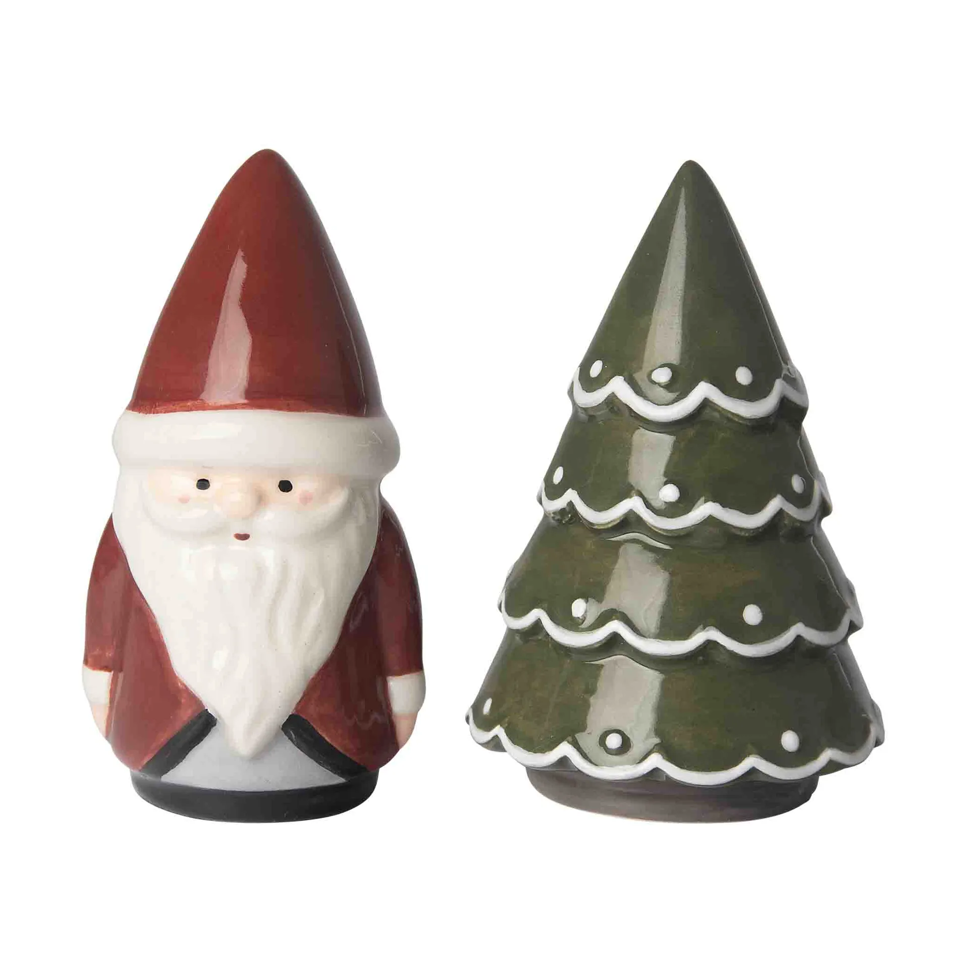 Santa salt & peberkar, Nisse, gran Pluto Design