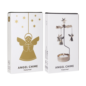 Singing angel 3D englespil - Guld - Pluto Design