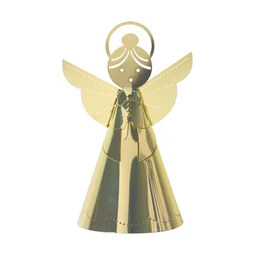 Singing angel dekoration guld - 11 cm - Pluto Design