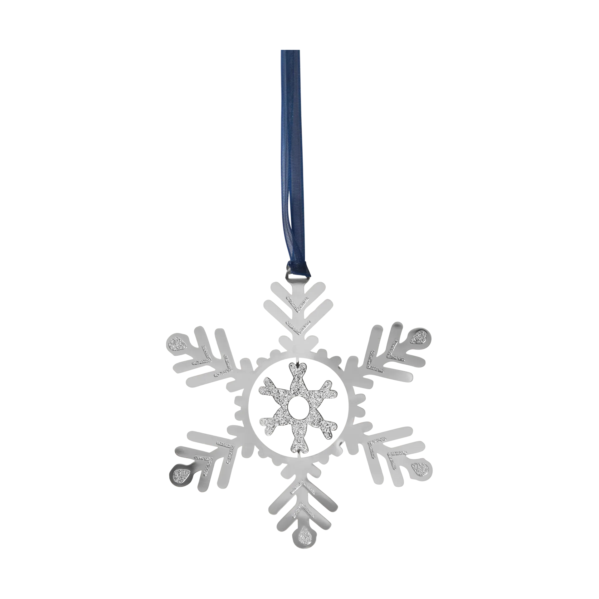 Snow fall juleophæng, Sølv Pluto Design