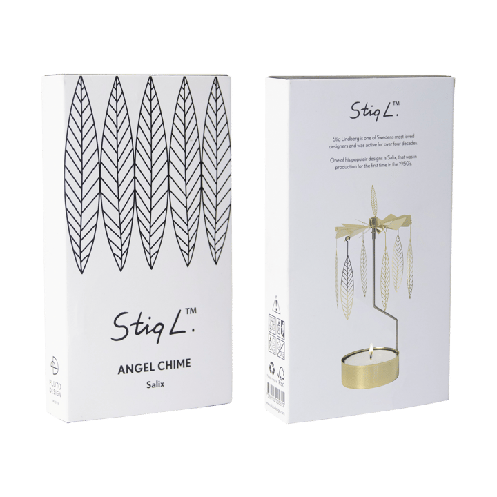 Stig L Salix englespil medium, Guld Pluto Design