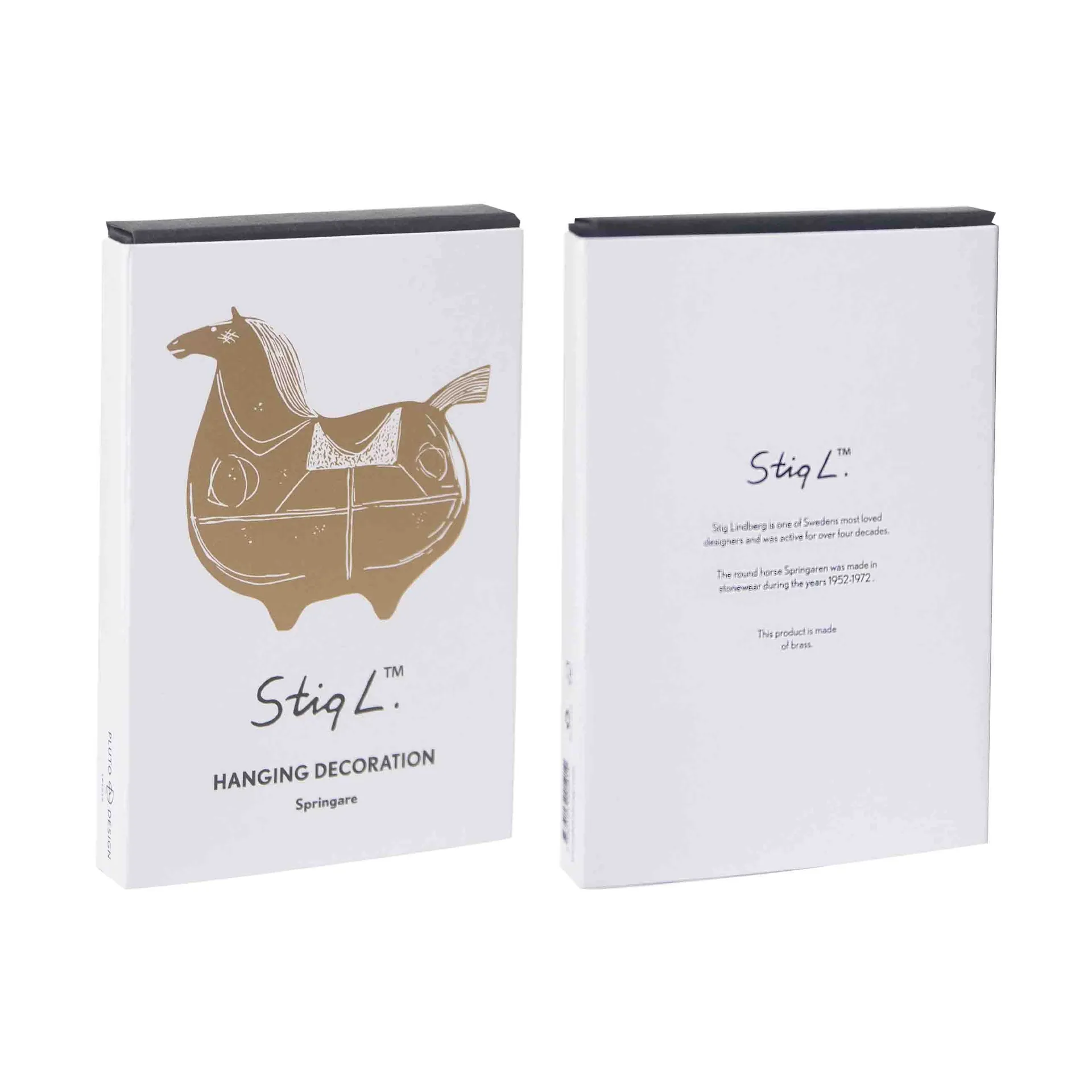 Stig L Springare dekorationsophæng, Messing Pluto Design